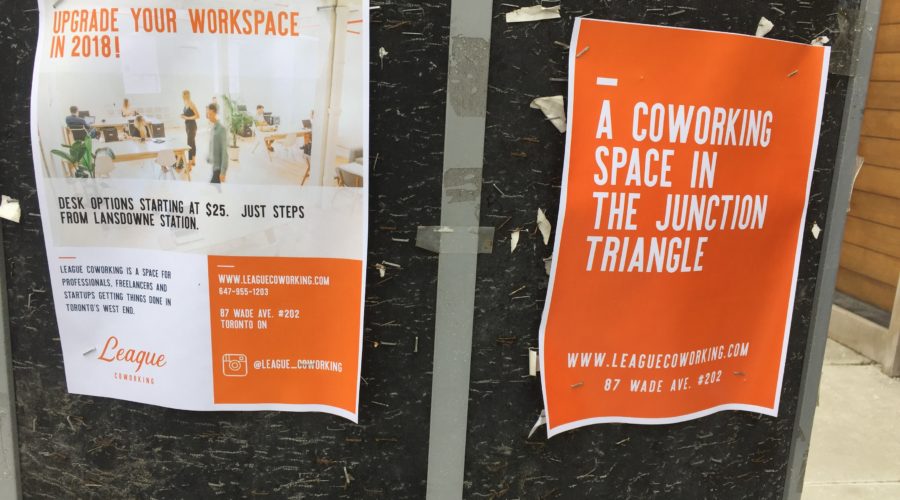 Coworking Space Toronto Flyer